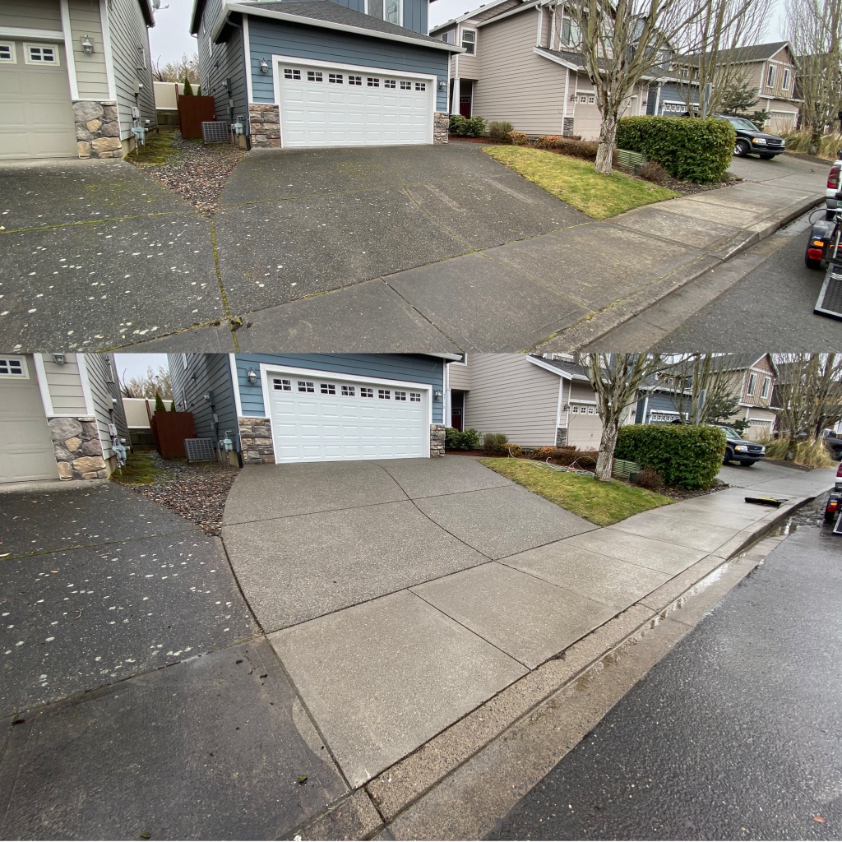 Driveway and Patio Cleaning in Vancouver, WA