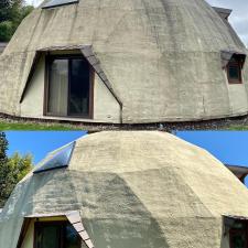 Geodesic-House-Wash-in-Camas-Washington 1