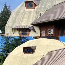Geodesic-House-Wash-in-Camas-Washington 2